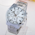 2015 new design silver full steel man watch